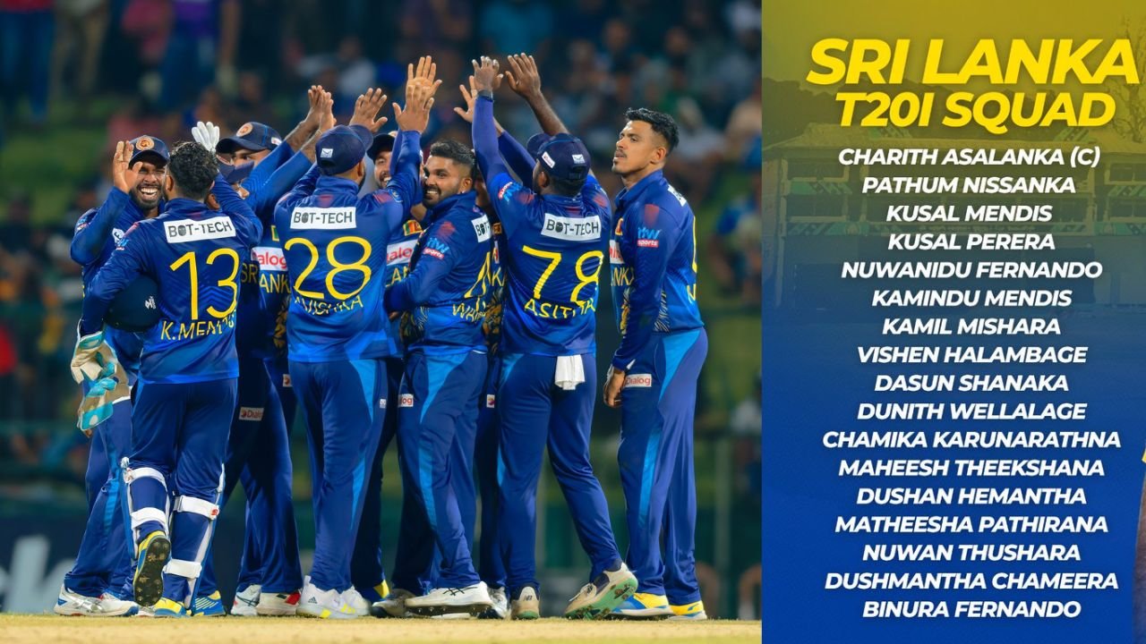 The Sri Lanka T20 Squad announced before the Asia Cup 2025; Experienced all -rounder snowdered