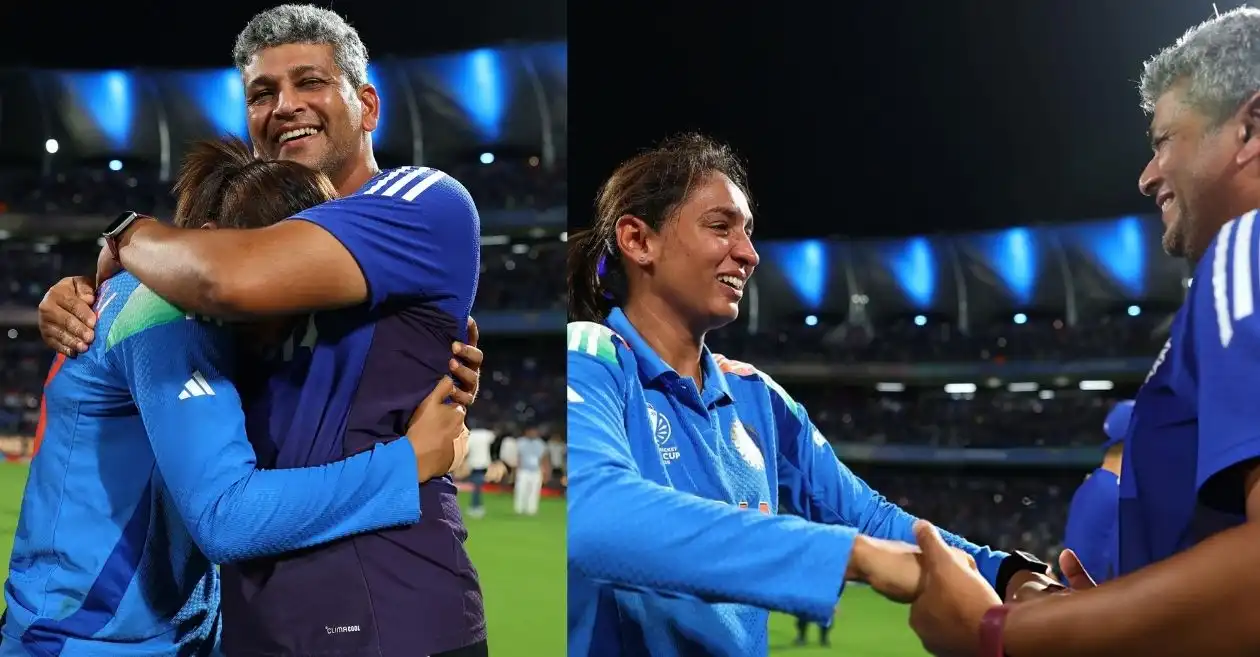 Harmanpreet Kaur’s heartfelt gesture: Indian captain touched coach Amol Majumdar’s feet after Women’s World Cup win