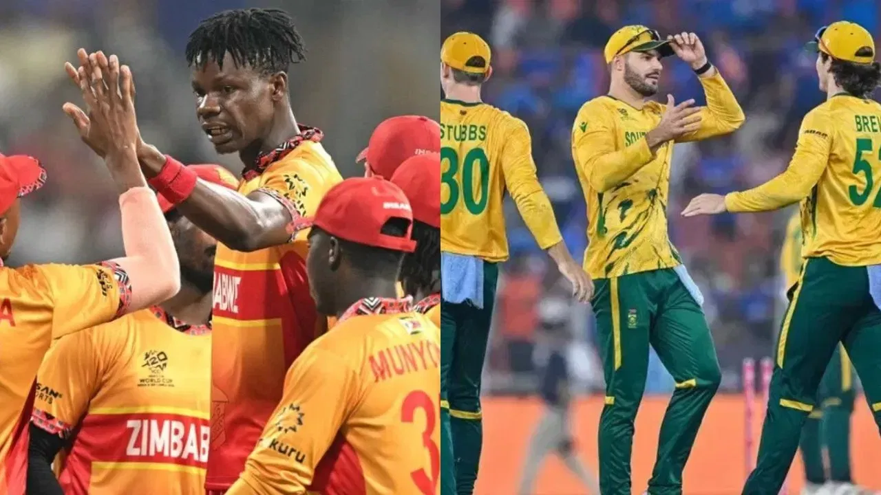 ZIM vs SA Preview – Match 51, Super 8 Group 1: Free Live Streaming, Pitch & Weather Report, Head-to-Head
