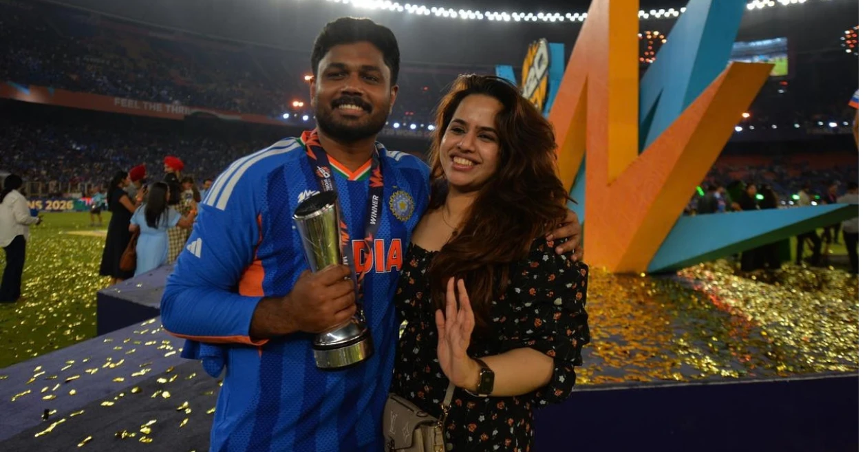 Sanju Samson is being given a grand welcome in Kerala after his brilliant performance in the T20 World Cup.