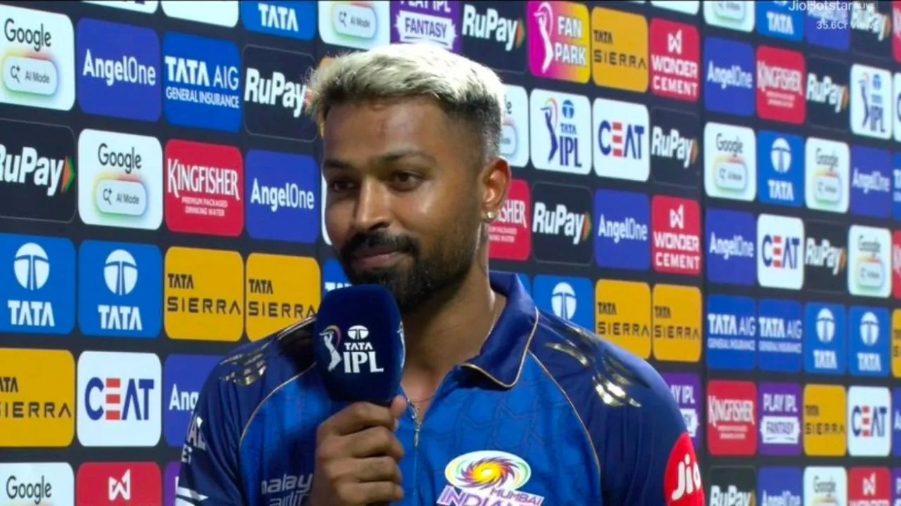 Hardik Pandya happy on winning first match in IPL after 14 years