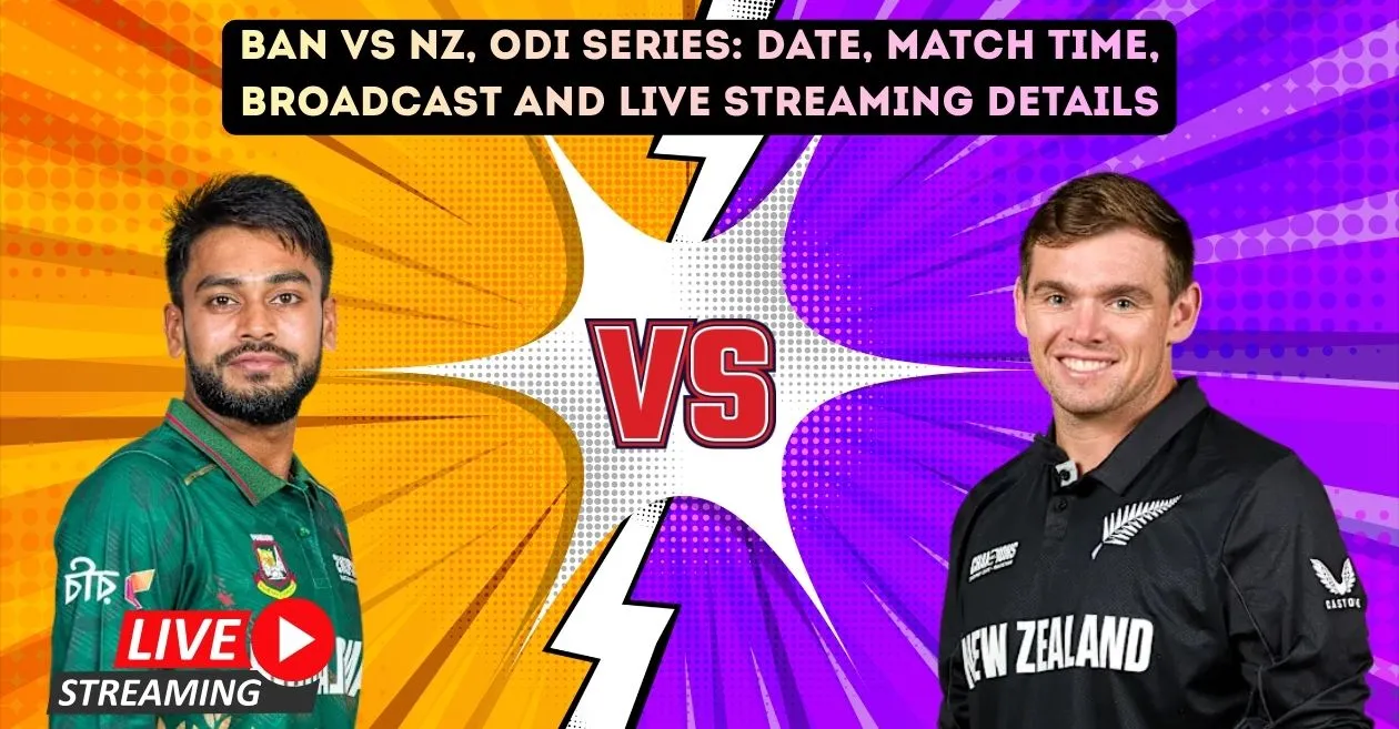 BAN vs NZ, ODI Series: Date, Match Time, Telecast and Live Streaming Details