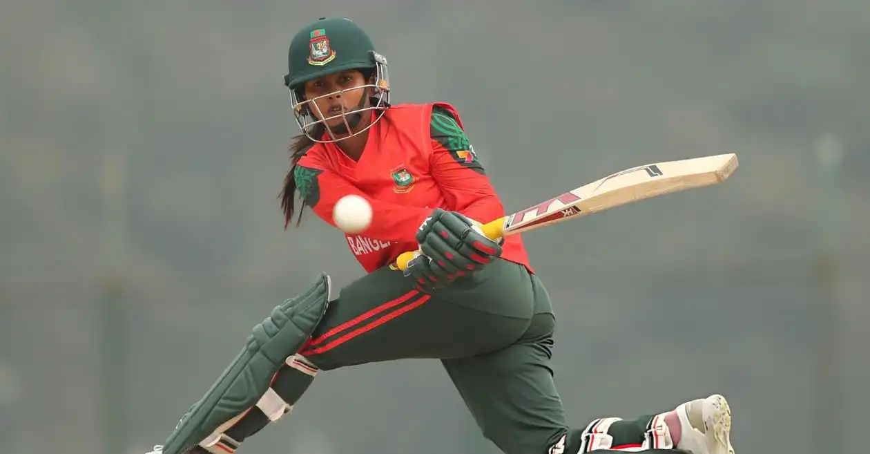 Sharmin Akhtar performs brilliantly in Bangladesh’s crucial win over Sri Lanka in the first Women’s ODI