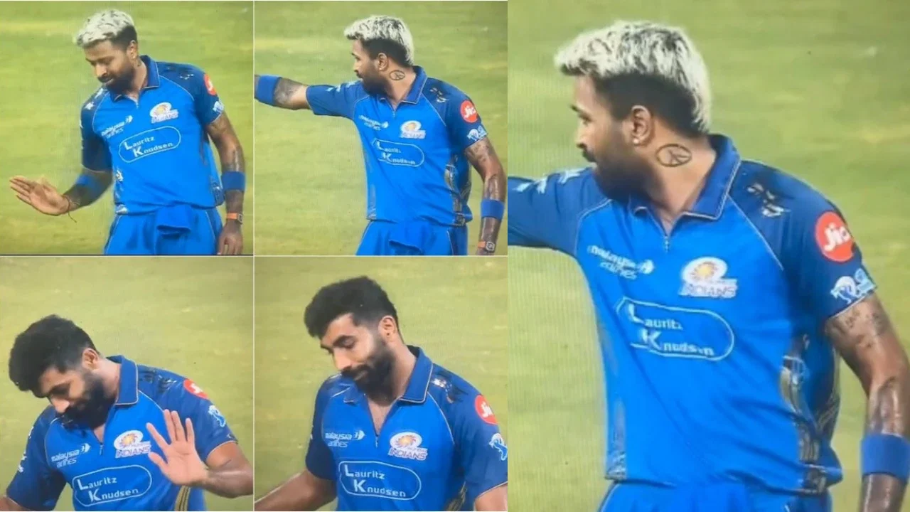 Jasprit Bumrah leaves disappointed after heated exchange with Hardik Pandya during MI vs PBKS clash