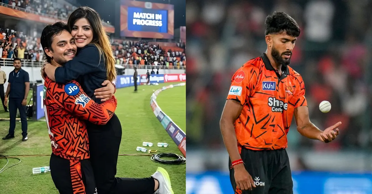 IPL 2026: Ishan Kishan’s girlfriend Aditi Hundia celebrates Prafulla Hinge’s dream debut for SRH against RR