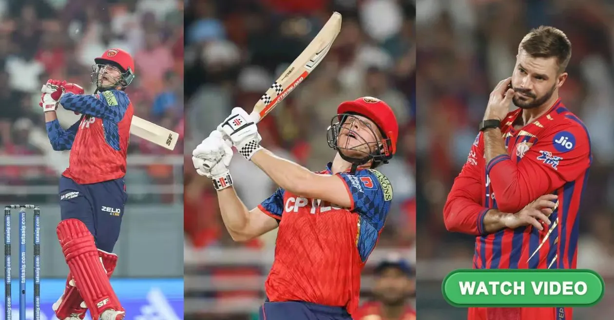 6,6,6,6,6 [WATCH]: Priyansh Arya and Cooper Connolly hammer Aiden Markram for the most expensive over of IPL 2026