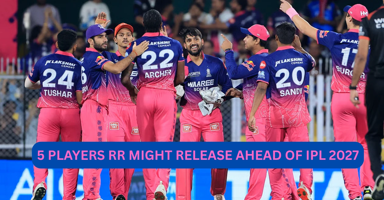 Rajasthan Royals may release 5 players before IPL 2027