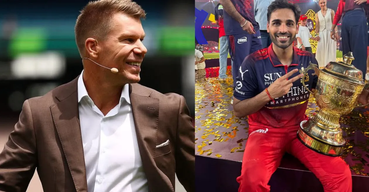 David Warner wholeheartedly praises Bhuvneshwar Kumar after RCB’s consecutive title success in IPL