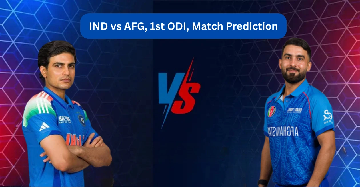 IND vs AFG, 1st ODI, Match Prediction: Who will play today’s match between India and Afghanistan?