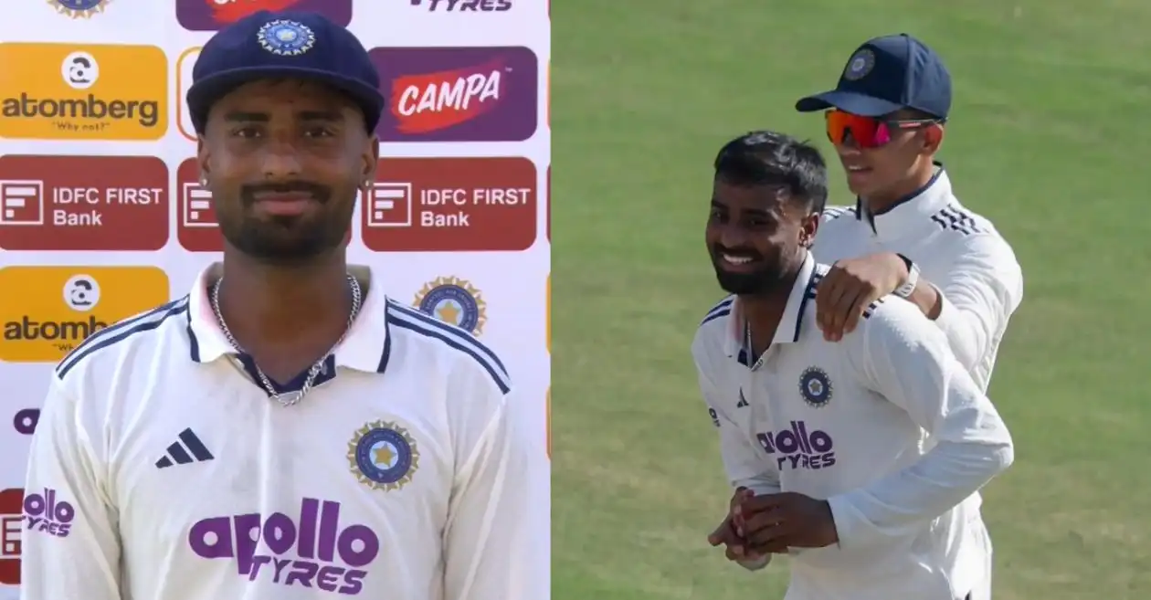 Manav Suthar makes dream India debut after impressive performance on day two in one-off Test against Afghanistan