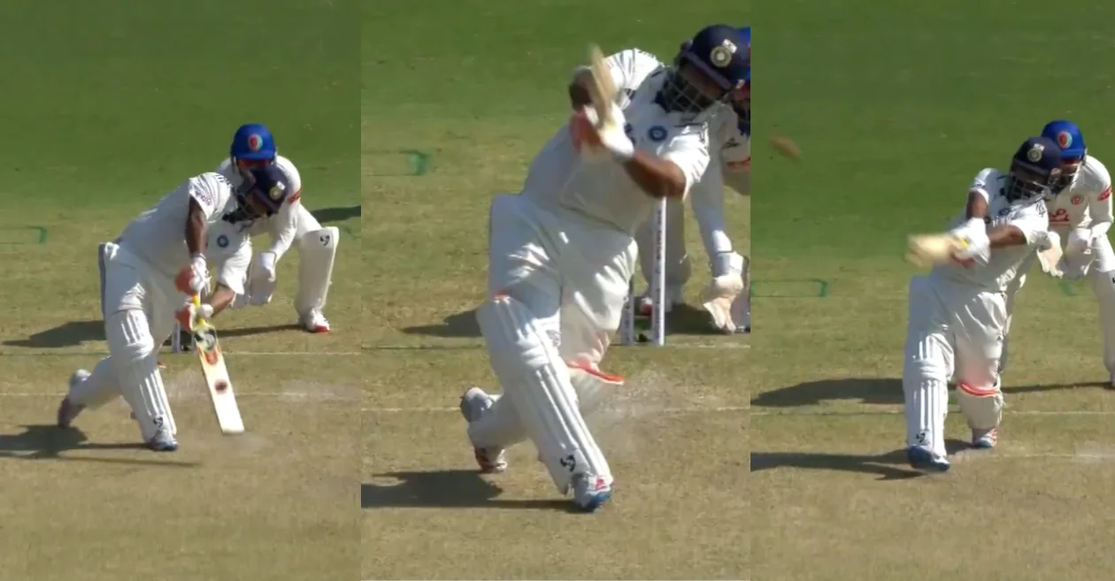 india vs afg [WATCH]: On the first day of Mullanpur Test, Rishabh Pant hit three sixes in one over of Abdul Malik.