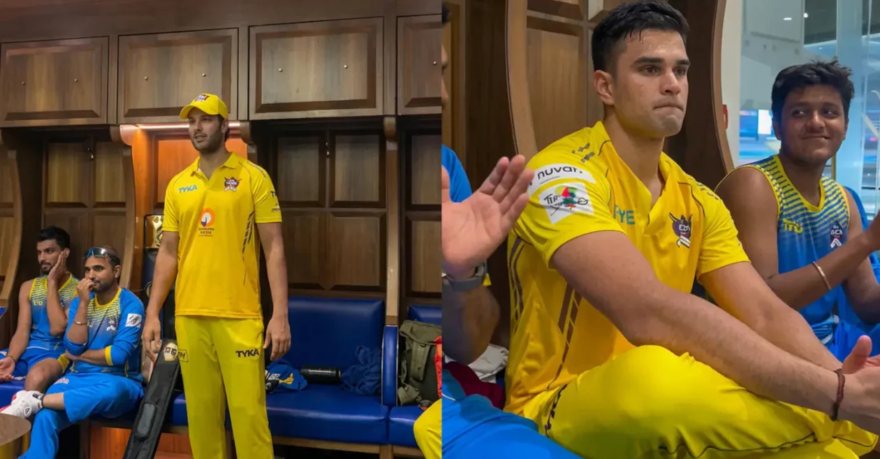 WATCH: Shivam Dubey praises Arjun Tendulkar for match-winning all-round performance in Mumbai T20 League