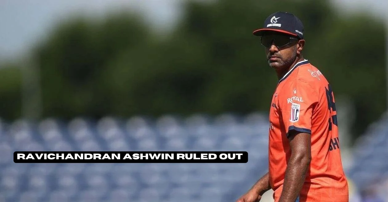 Ravichandran Ashwin ruled out of remainder of MLC 2026 as San Francisco Unicorns name replacement