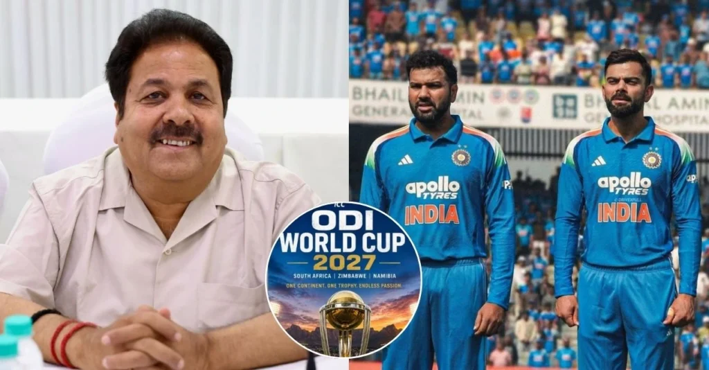 BCCI Vice President Rajeev Shukla opens up on Virat Kohli and Rohit Sharma’s chances of playing ODI World Cup 2027